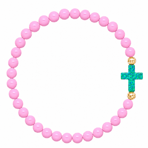 Flamingo (Mermaid Green Cross)