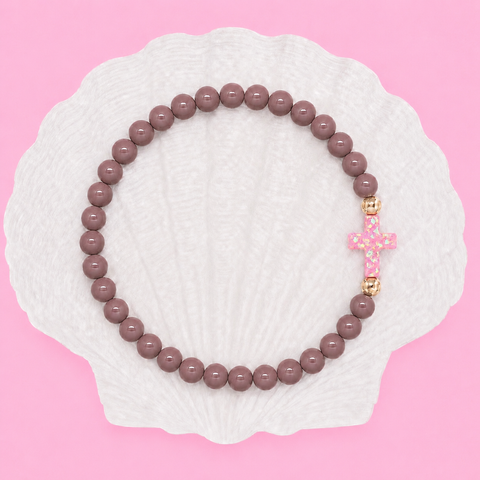 Chocolate (Baby Pink Cross)