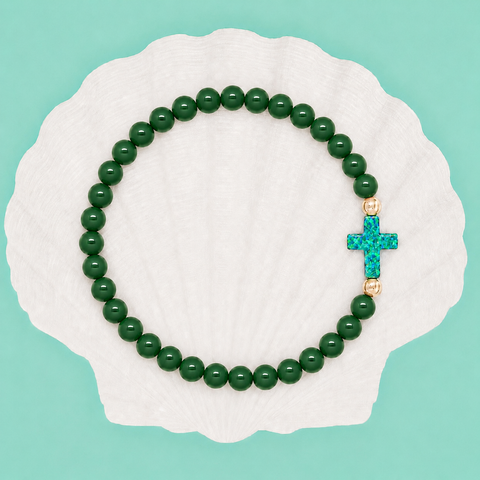Forest Green (Mermaid Green Cross)