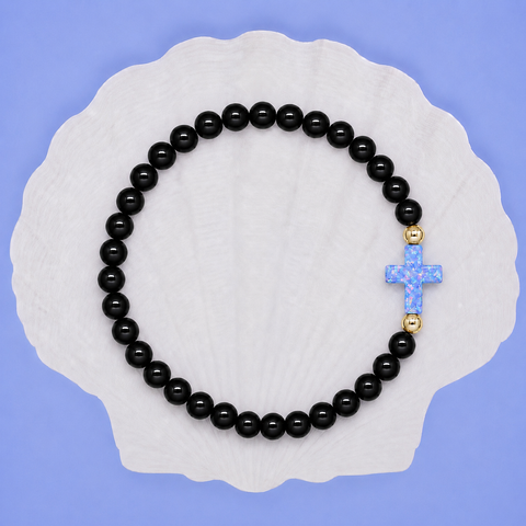 Black (Dream Blue Cross)