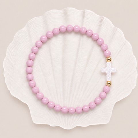 Dusty Rose (White Cross)