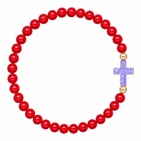 Red (Purple Cross)