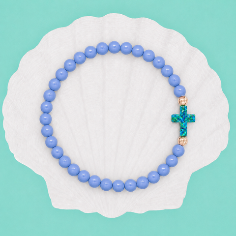 Lavender (Mermaid Green Cross)