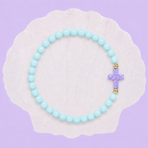 Light Blue (Purple Cross)