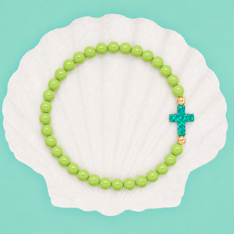 Pistachio (Mermaid Green Cross)