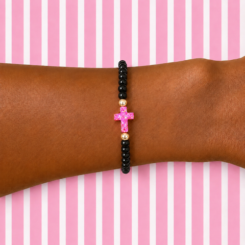 Pistachio (Candy Pink Cross)