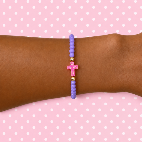 Pistachio (Candy Pink Cross)