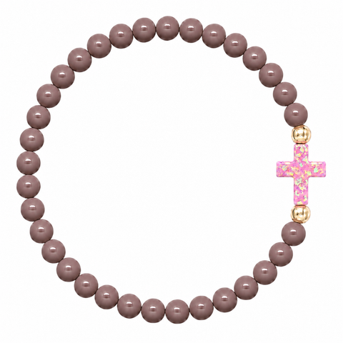 Chocolate (Baby Pink Cross)