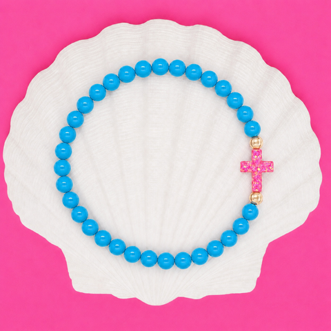 Ocean (Candy Pink Cross)