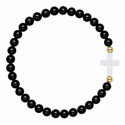 Black (White Cross)