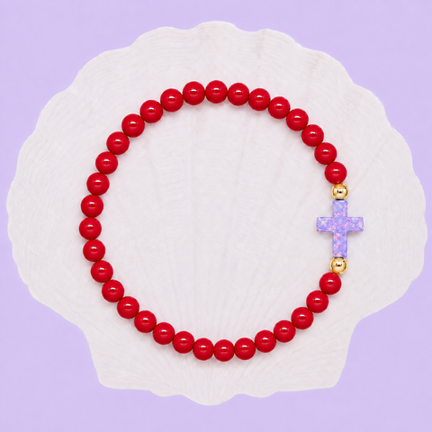 Red (Purple Cross)