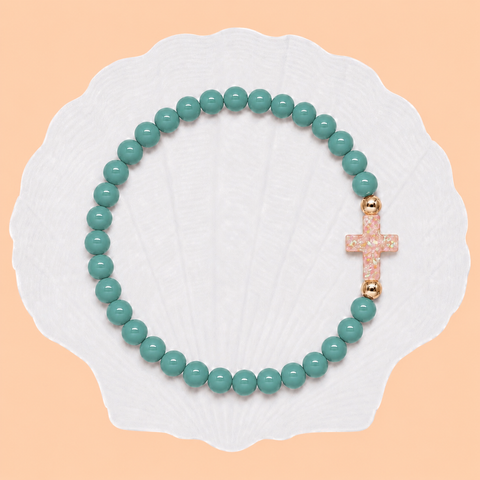 Teal (Shimmery Shell)