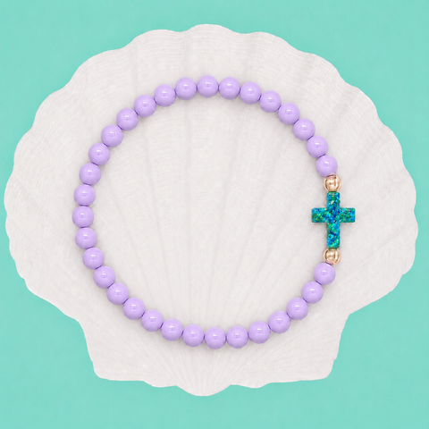 Lilac (Mermaid Green Cross)