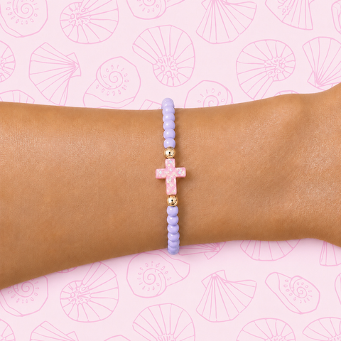 Cotton Candy (Baby Pink Cross)
