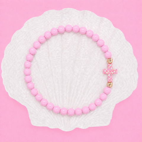 Flamingo (Baby Pink Cross)