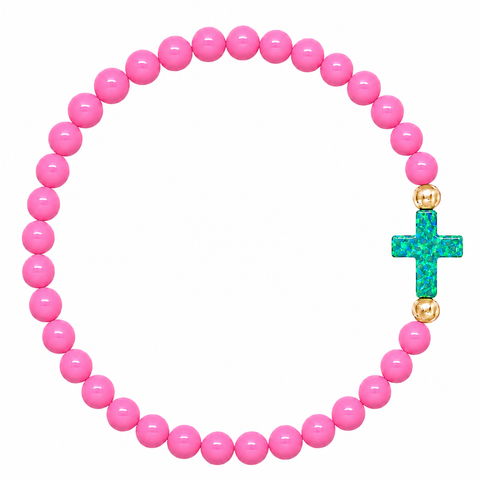 Bubblegum (Mermaid Green Cross)