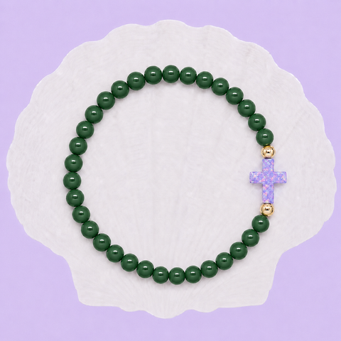 Forest Green (Purple Cross)