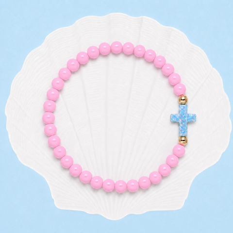 Flamingo (Light Blue Cross)