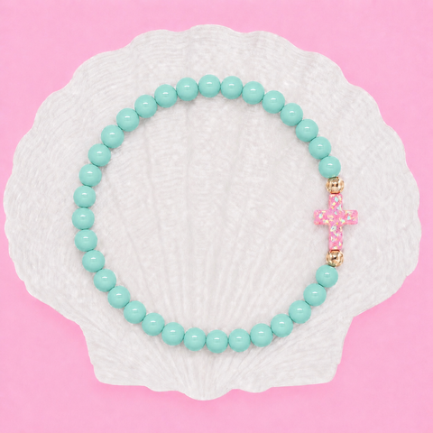 Seafoam (Baby Pink Cross)