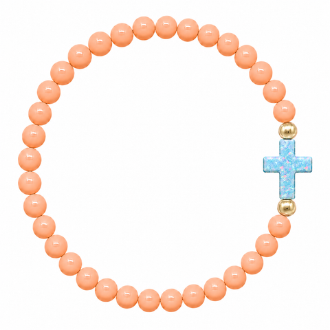Creamsicle (Light Blue Cross)