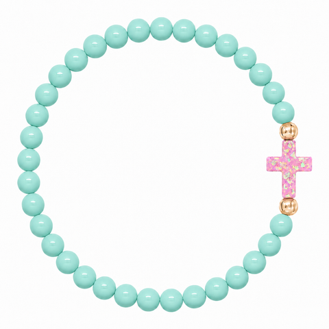Seafoam (Baby Pink Cross)