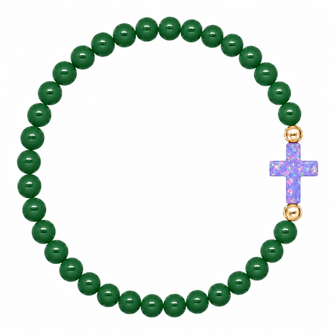 Forest Green (Purple Cross)
