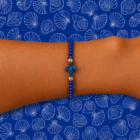 Black (Deep Blue Sea Cross)