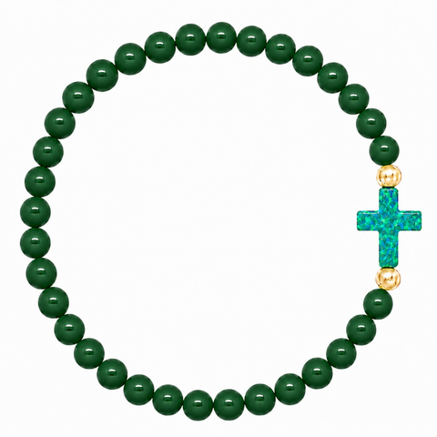 Forest Green (Mermaid Green Cross)