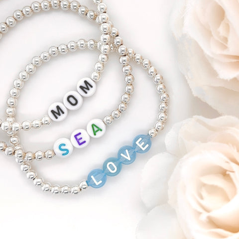 Sterling Silver Name Bracelet