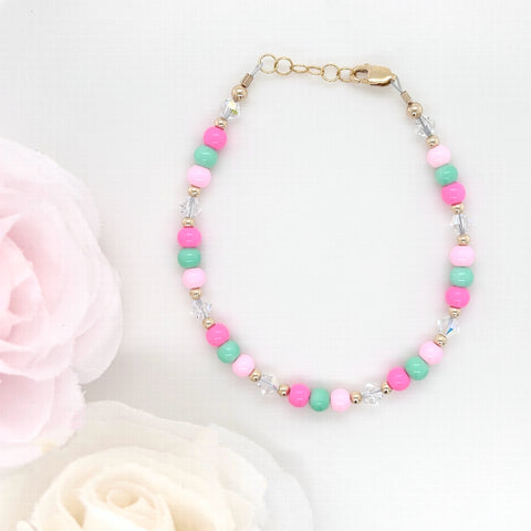 Candy Shop Gold Filled Clasp Bracelet