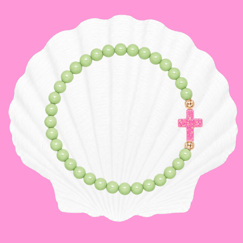 Pistachio (Candy Pink Cross)
