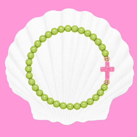 Matcha (Candy Pink Cross)