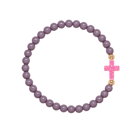 Coconut Shell (Candy Pink Cross)