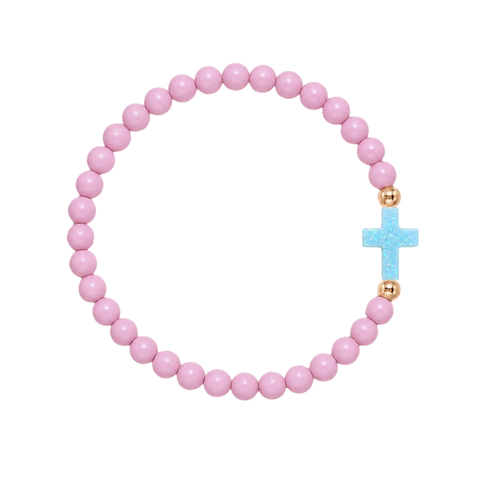 Seashell (Light Blue Cross)