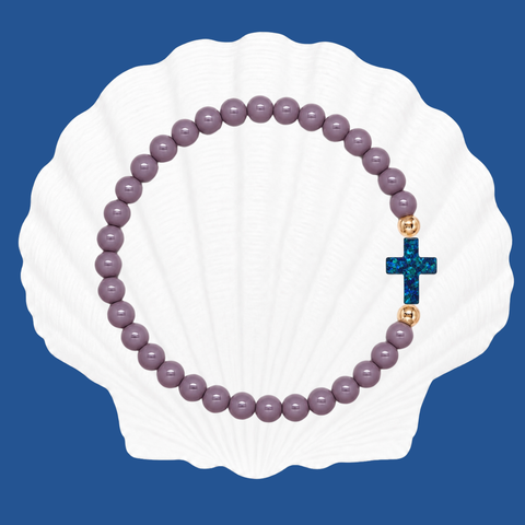 Coconut Shell (Sapphire Sea Cross)