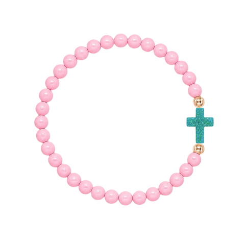 Cotton Candy (Mermaid Green Cross)