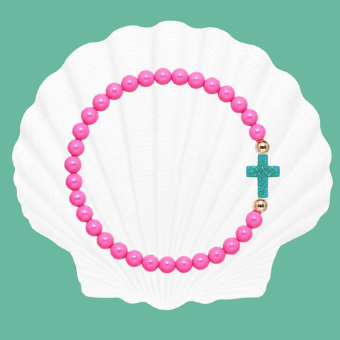 Bubblegum (Mermaid Green Cross)