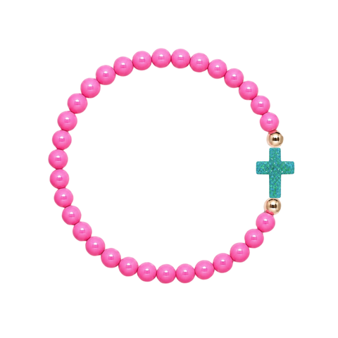 Bubblegum (Mermaid Green Cross)