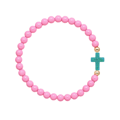 Flamingo (Mermaid Green Cross)