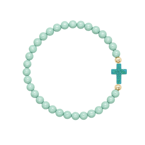Seafoam (Mermaid Green Cross)