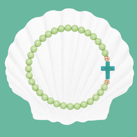 Pistachio (Mermaid Green Cross)