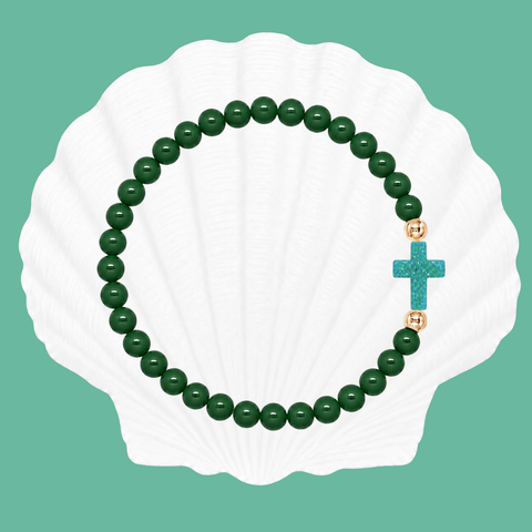Forest Green (Mermaid Green Cross)