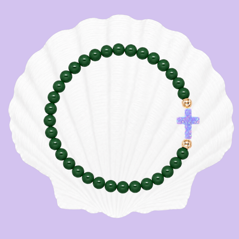 Forest Green (Purple Cross)