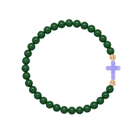 Forest Green (Purple Cross)