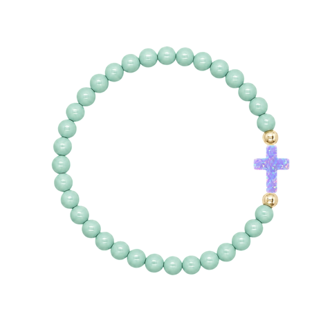 Seafoam (Purple Cross)