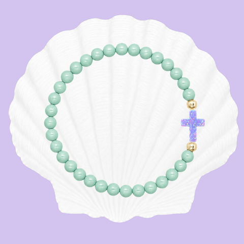 Seafoam (Purple Cross)