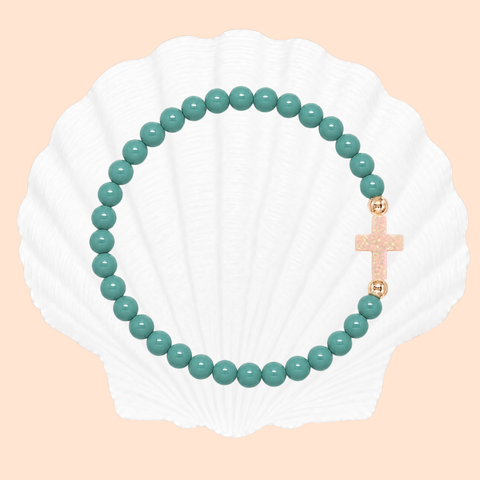 Teal (Shimmery Shell)