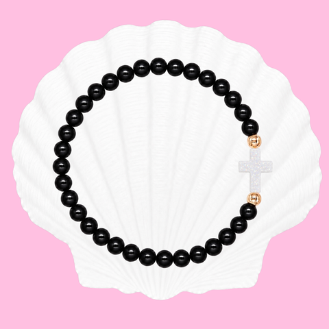 Black (White Cross)