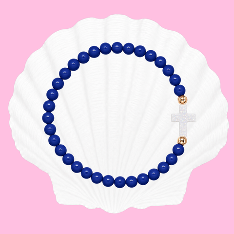 Navy (White Cross)