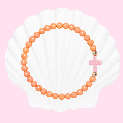 Creamsicle (Baby Pink Cross)